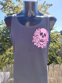 Dunkelgraues Tank Top für Damen – Komfortables Freizeit‑Top