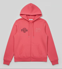 Rosa Damen Hoodie Jacke
